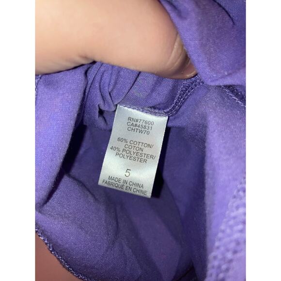 NWT Chasor light purple donut tank top size 5 girls - Picture 5 of 6